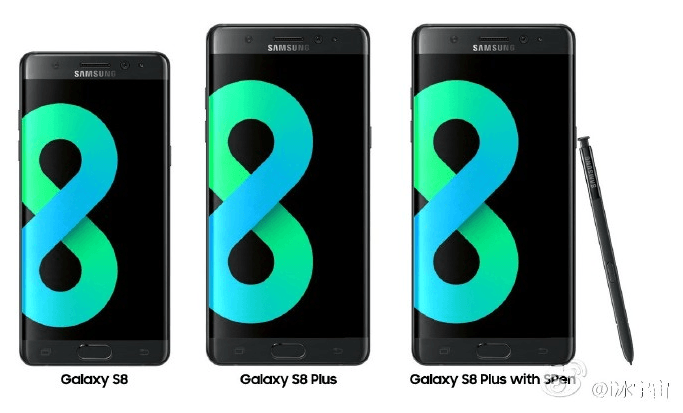 Samsung Galaxy S8: upper and lower border are only to keep sensors position Samsung Galaxy S8: upper and lower border are only to keep sensors position