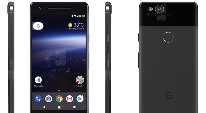 Google Pixel 2 Snapdragon 836 render