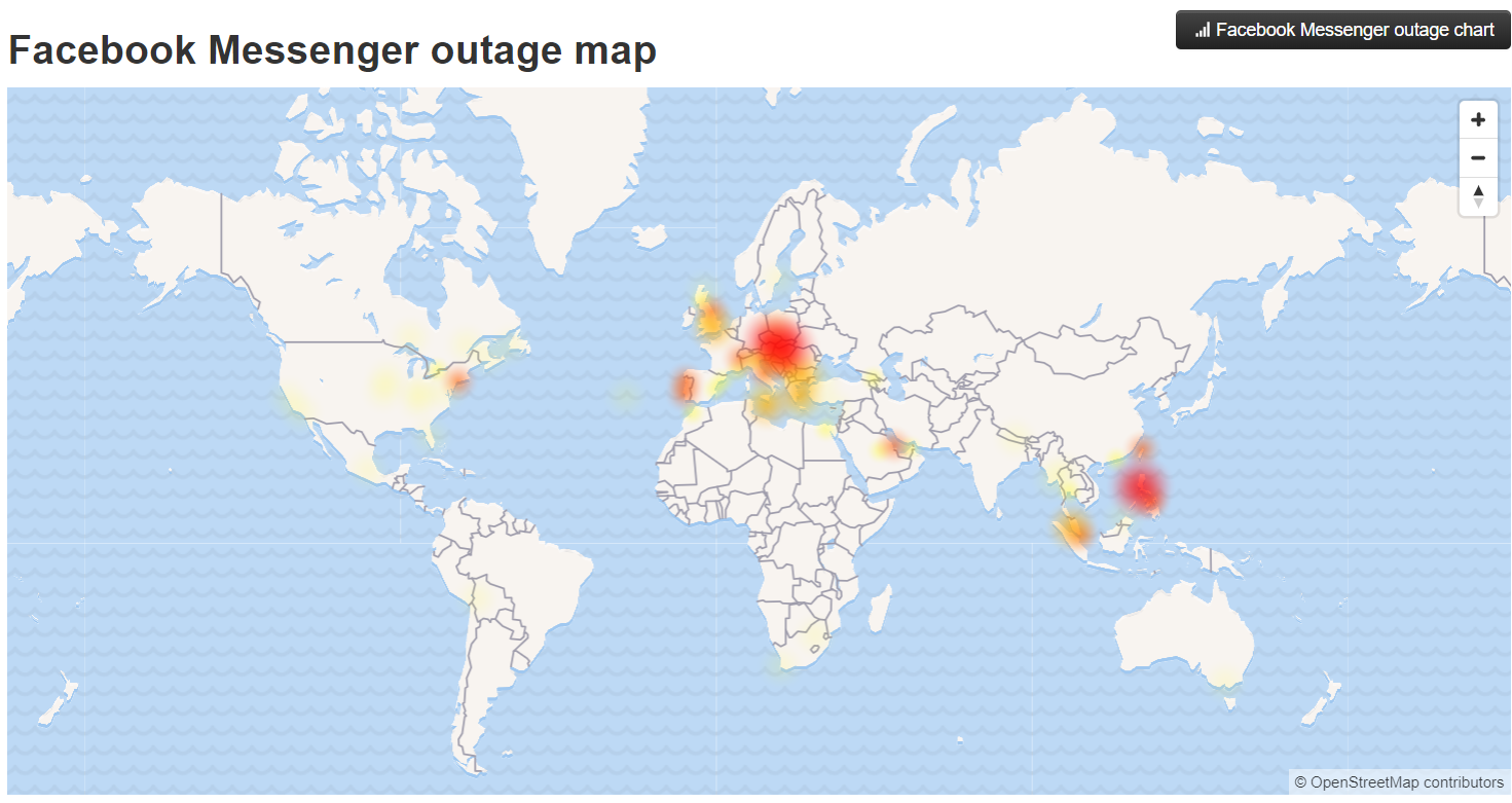 messenger outage messenger outage